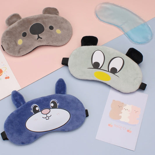 Cute Plush Eye Mask